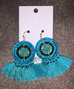 Wanderlust By Abby Turquoise Beaded Dangle