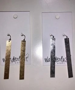 Wanderlust By Abby Bar Dangle Earrings NEW