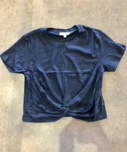 Wanderlust By Abby NEW Knot Detailed Crop Top