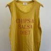 Wanderlust By Abby "Chips & Salsa Diet" Tee NEW