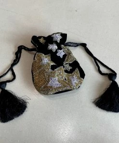 Wanderlust By Abby Celestial Beaded Bucket Bag