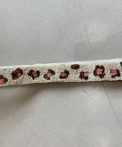 Wanderlust By Abby Leopard Beaded Purse Strap