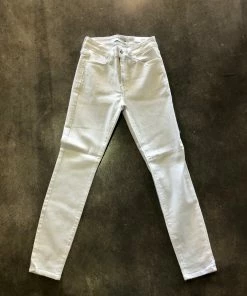Wanderlust By Abby NEW Optic White Ankle Skinny Jeans