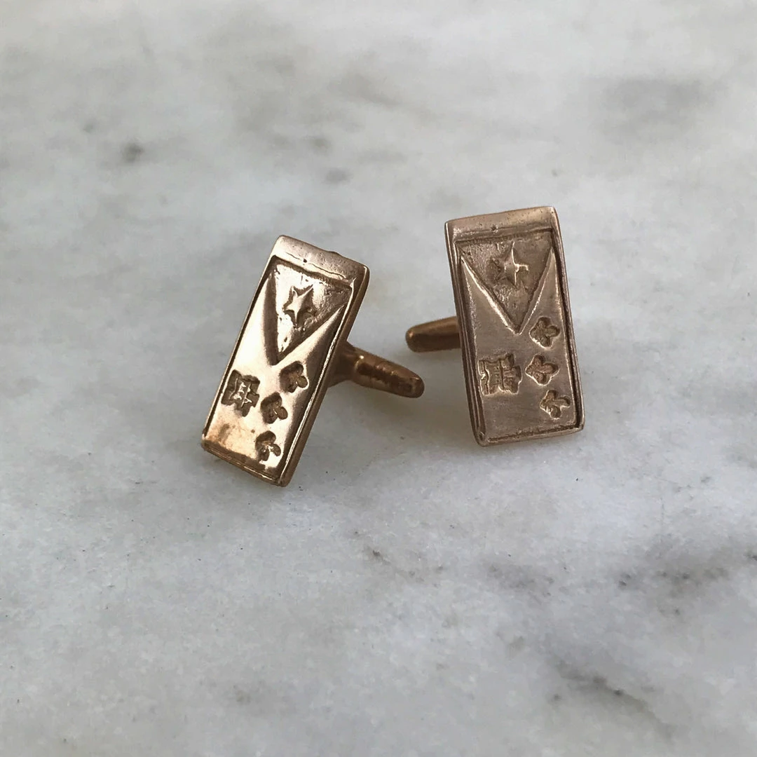 Mimosa Handcrafted Mimosa Cufflinks 3 Mimosa Handcrafted Mimosa Cufflinks