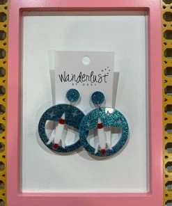 Wanderlust By Abby Spaceship Earrings