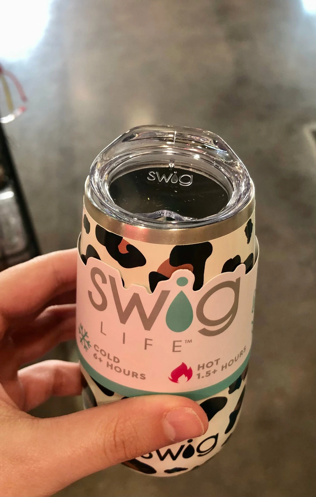 Wanderlust By Abby NEW Swig 6oz Flute- Luxy Leopard 5 Wanderlust By Abby NEW Swig 6oz Flute- Luxy Leopard