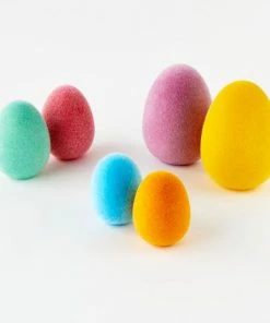 Wanderlust By Abby Flocked Easter Egg