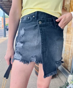 Wanderlust By Abby Judy Overlap Skirt NEW