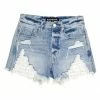 Wanderlust By Abby Beaded Pocket Shorts NEW