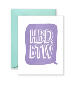 Lion Heart Prints Holidays HBD BTW Card