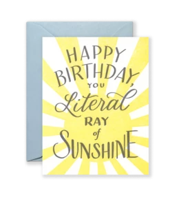 Wanderlust By Abby NEW Literal Ray Of Sunshine Greeting Card