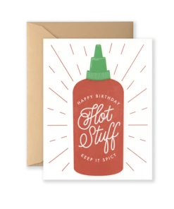 Wanderlust By Abby Birthday Hot Stuff Greeting Card