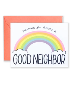Lion Heart Prints Lion Heart Print Good Neighbor Card