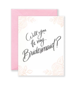 Wanderlust By Abby NEW Bridesmaid Greeting Card