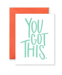 Wanderlust By Abby You Got This Greeting Card