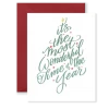 Lion Heart Prints Most Wonderful Time Of The Year Card NEW