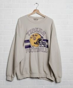 Wanderlust By Abby CLOTHING LSU Champion Helmet Sweatshirt
