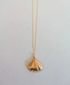 Mimosa Handcrafted Mimosa Seashell Necklace JEWELRY