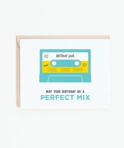 Wanderlust By Abby NEW Birthday Mix Tape Card