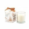 Wanderlust By Abby NEW Glass Votive Candle With Ornament