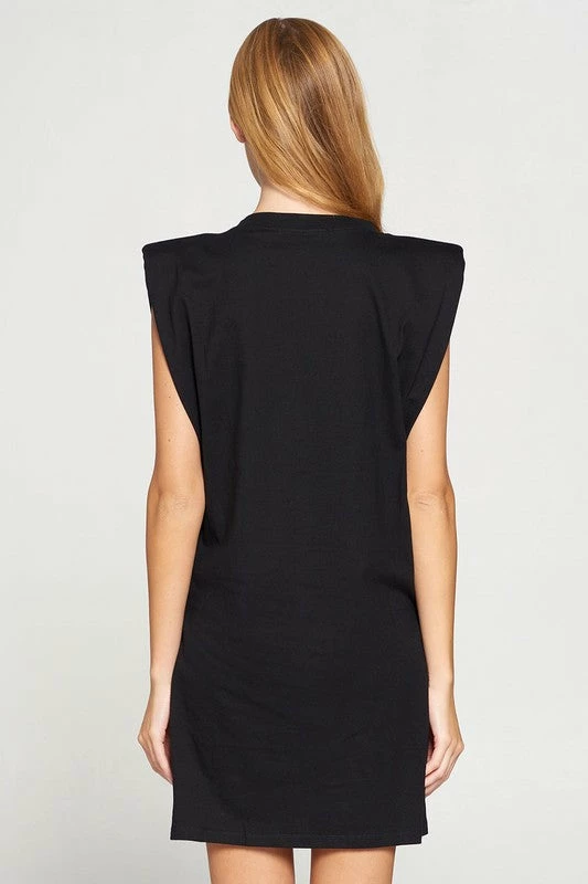 Wanderlust By Abby NEW Short Sleeve Padded Dress 6 Wanderlust By Abby NEW Short Sleeve Padded Dress