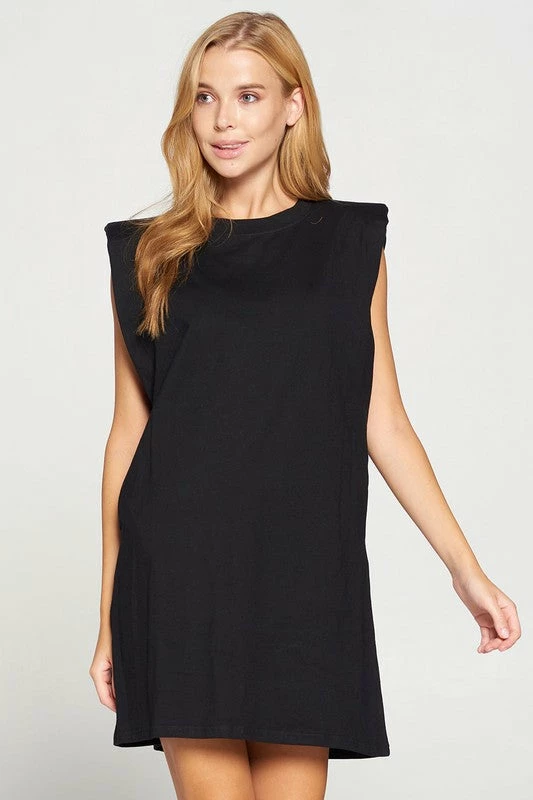 Wanderlust By Abby NEW Short Sleeve Padded Dress 5 Wanderlust By Abby NEW Short Sleeve Padded Dress