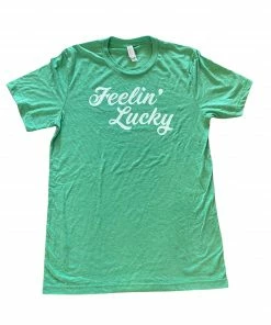 Wanderlust By Abby NEW Feelin' Lucky T-Shirt