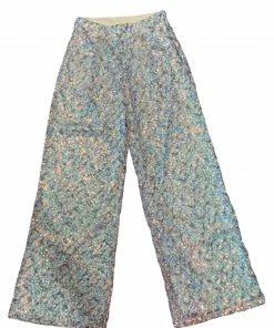 Queen Of Sparkles NEW QOS Floral Sequin Pant