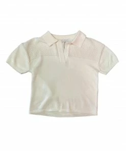 Wanderlust By Abby NEW Knit Sweatshirt With Short Sleeve