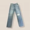 Wanderlust By Abby High Rise Long Straight Jean NEW
