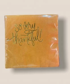 Wanderlust By Abby So Very Thankful! Napkins