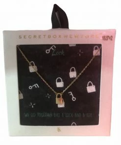 Wanderlust By Abby Lock Necklace NEW