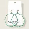 Wanderlust By Abby Octagon Dangles NEW