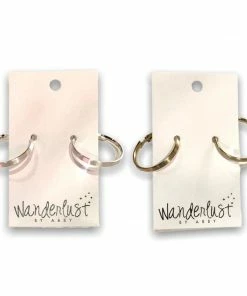 Wanderlust By Abby NEW Clip On Hoops