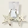Wanderlust By Abby Cowhide Star Earrings