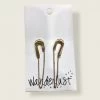 Wanderlust By Abby NEW Safety Chain Earrings