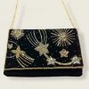 Wanderlust By Abby NEW Starry Night Velvet Beaded Purse