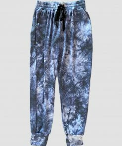 Wanderlust By Abby Blue Tie Dye Joggers NEW