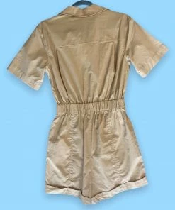 Wanderlust By Abby Utility Romper NEW