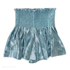 Queen Of Sparkles Powder Blue Swing Shorts NEW