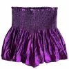 Queen Of Sparkles CLOTHING Queen Of Sparkle Purple Swing Shorts