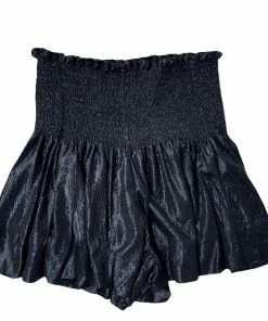 Queen Of Sparkles Queen Of Sparkle Black Swing Shorts CLOTHING