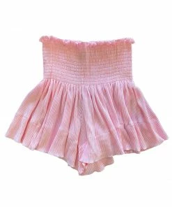 NEW Queen Of Sparkles Light Pink Swing Shorts