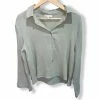 Wanderlust By Abby Gauze Button Up Top NEW