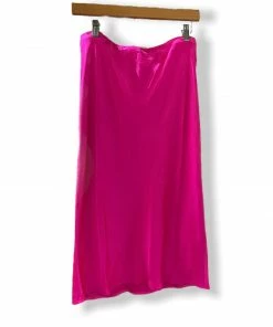 Wanderlust By Abby Slip Satin Midi Skirt