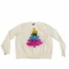 Queen Of Sparkles Rainbow Feather Christmas Tree Sweater