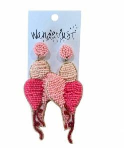 Wanderlust By Abby NEW Balloon Beaded Earrings