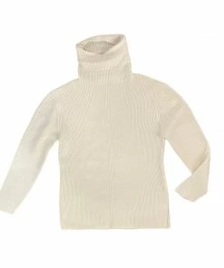 Wanderlust By Abby Comfy Turtle Neck Cream Sweater
