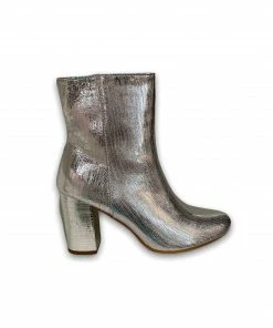 Wanderlust By Abby Gia Silver Booties
