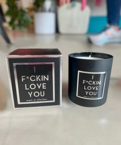 Wanderlust By Abby NEW I F*CKIN LOVE YOU Candle